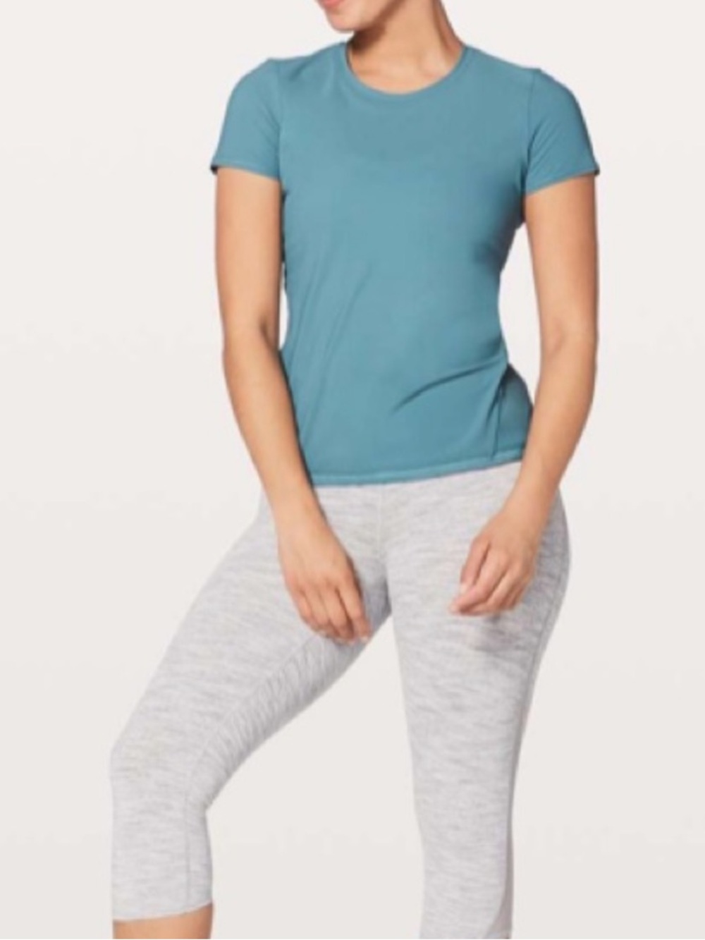 Lululemon Into the Sun Tee Persian Blue